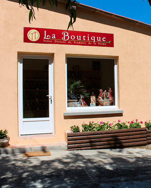 La Boutique, vente directe de produits de la ferme